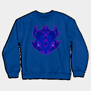 64 pixel dragon #3 Crewneck Sweatshirt